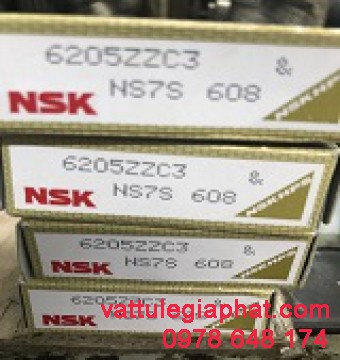 BẠC ĐẠN NSK 6205ZZC3 - VÒNG BI NSK 6205ZZC3