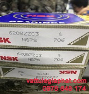 BẠC ĐẠN NSK 6208ZZC3 - VÒNG BI NSK 6208ZZC3