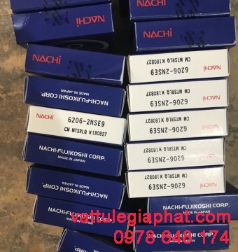 BẠC ĐẠN NACHI 6206ZZ  - VÒNG BI NACHI 6206ZZ