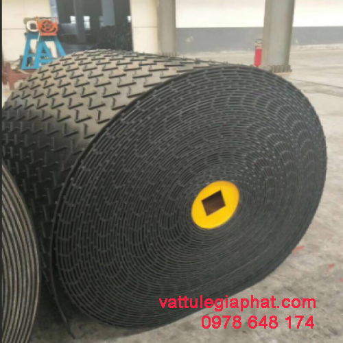 Băng tải cao su gai V giá rẻ