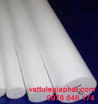 NHỰA TEFLON (PTFE) CÂY TRÒN, NHỰA TEFLON (PTFE) DẠNG CÂY ĐẶC
