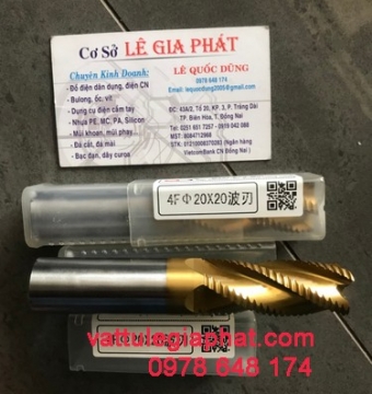 DAO PHAY NGÓN PHI 20MM, DAO PHAY NGÓN HỢP KIM PHI 20MM