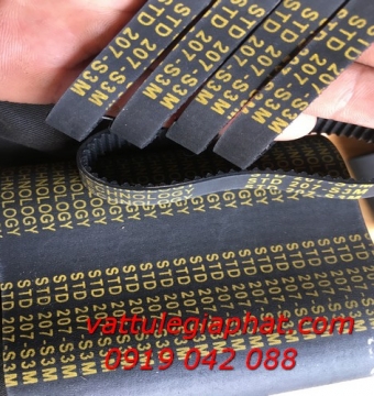 Dây curoa răng 207 S3M hiệu Lyndon