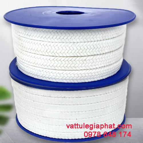 Dây tết chèn teflon vuông 3, 4, 6, 8, 10, 12, 16, 18, 20 đến 25.4 mm