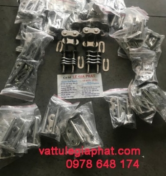 KHÓA SÊN ĐÔI INOX 40, KHÓA XÍCH ĐÔI INOX 40