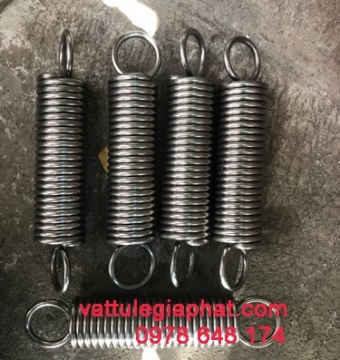 LÒ XO KÉO INOX 304, LÒ XO KÉO INOX, LÒ XO KÉO INOX CÓ MÓC