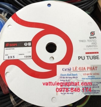 ỐNG HƠI PU 8MM HIỆU SHPI, ỐNG HƠI TRONG 8MM SHPI