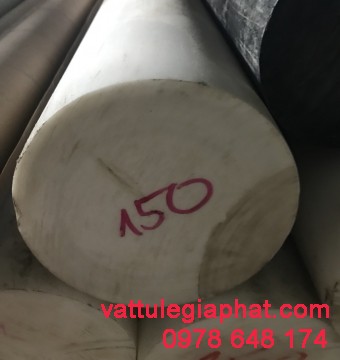 NHỰA PE TRÒN PHI 150MM - NHỰA PE PHI 150MM