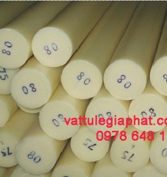 NHỰA PA TRÒN PHI 50MM, CÂY NHỰA TRÒN PA PHI 50MM