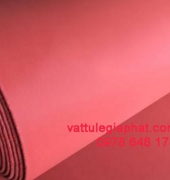 TẤM SILICON MÀU ĐỎ CHỊU NHIỆT, TẤM SILICON XỐP ĐỎ