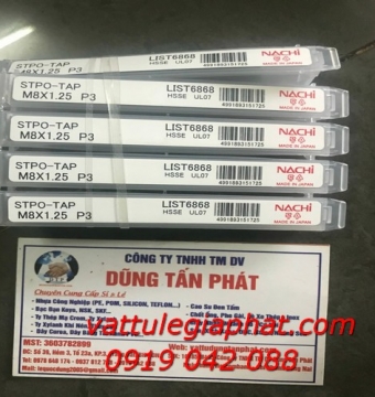 MŨI TARO THẲNG 8x1.5 NACHI